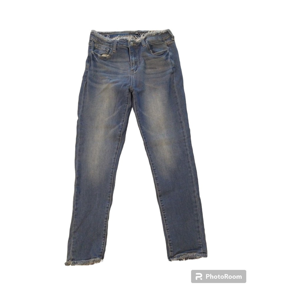 3/$15 Fashion Nova size 9 distressed high rise jeans